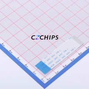 JS05B-24P-050-4-8 FFC Cable (Flexible Flat Cable) P=0.5mm Connector 24P 0.5mm 0.3mm Reverse - Product Image 1