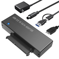 Pasokan Langsung Pabrik Adaptor USB 3.0 ke SATA Mendukung HDD/SSD Solid-State Drive Model UA1001 Buatan Cina