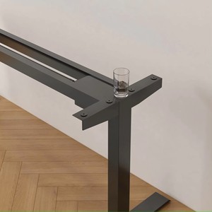 Electric Lifting <strong>Floor</strong> Computer Desk <strong>Height</strong> Adjustable for Children's Study Business Office Building.