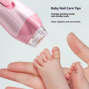 Nuovo Tagliaunghie <span class=keywords><strong>Elettrico</strong></span> per Neonati, Anti-Pizzicamento, in Acciaio Inox, Lussuoso, Portatile, Professionale - Product Image 6