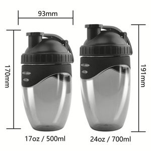 ขวดน้ำพกพาสำหรับเล่นกีฬา ขนาด 500 มล. ทำจากพลาสติก ฝาเปิดแบบพลิก ป้องกันการรั่วซึม เหมาะสำหรับออกกำลังกาย - Product Image 5