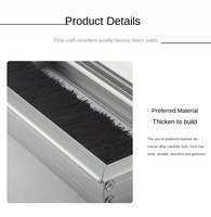 Passe-câble carré détachable en nylon et caoutchouc souple pour la protection des câbles, idéal pour bureaux, tables d'ordinateur, armoires et meubles.