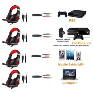Personnalisé Coloré Port Confortable <span class=keywords><strong>Isolation</strong></span> Du <span class=keywords><strong>Bruit</strong></span> Casque Gaming PS4 Beexcellent GM-5 Casque De Jeu - Product Image 6