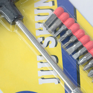 Js Screwdriver Set 10pc T-Handle 1/4 In Socket Combination Household Manual Tool Kit Steel Magnetic - Product Image 5