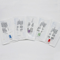 Microchip RFID personnalisé ISO11784 11785 en verre bio avec injecteur seringue pour le suivi des animaux de compagnie