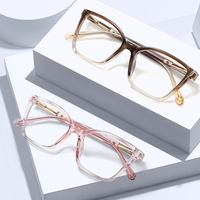 MS 83618 mujeres azul luz bloqueo Lunettes De Luxe monturas de gafas montura de anteojos prescripción óptica de color elegante