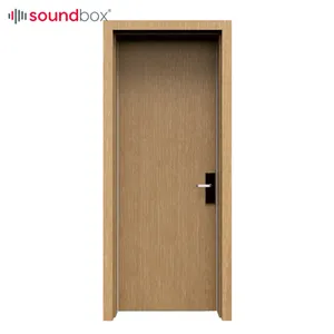 Noise Reduction Door Imported Stain And Scratch Resistant PP Finishing Door Acoustic Soundbox Door