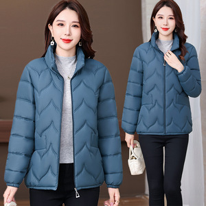 แจ็กเก็ตสั้นสำหรับ<span class=keywords><strong>ผู้หญิง</strong></span><span class=keywords><strong>วัย</strong></span><span class=keywords><strong>กลาง</strong></span><span class=keywords><strong>คน</strong></span>, <span class=keywords><strong>เสื้อ</strong></span>โค้ทฤดูหนาวแบบหนาสำหรับใส่ใน2024 - Product Image 2