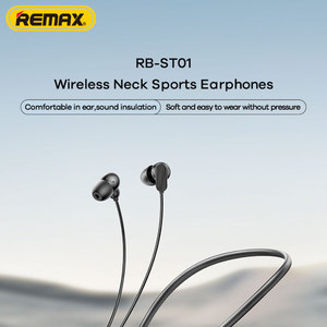 Remax RB-ST01 Auricolari Wireless Stereo con Fascia da Collo, Cuffie Sportive BT 6.0 - Product Image 3