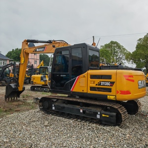 Excavadora SANY SY135C Usada de 13.5 Toneladas, Certificación CE y EPA, Pocas Horas de Uso, Buen Estado, Precio Bajo en Venta - Product Image 2