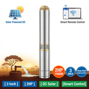 Kit de Bomba de Agua Solar de 3hp para Pozos Profundos, para Agricultura - Product Image 4