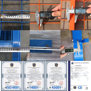 Clôture de périmètre temporaire au Canada, clôture temporaire pour entrepôt, stockage, cour et protection des équipements avec option de porte verrouillable - Product Image 3