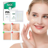 Patchs anti-acné hydratants au thé vert QQE, 48 autocollants pour la récupération de la peau acnéique, tous types de peau, sans parfum, petit prix, bonne qualité
