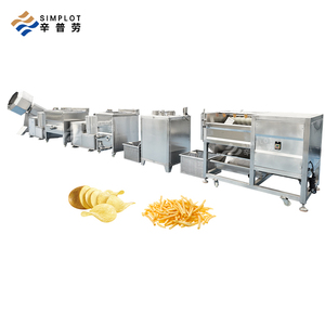 Đặt khoai tây chiên dây chuyền sản xuất khoai tây chiên máy móc chế biến khoai tây chiên tươi Máy làm - Product Image 1