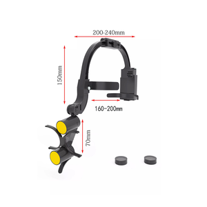 Hete Verkoop 5x/6x Verstelbare Tandarts Chirurgische Lamp Tandheelkunde Vergrootglas Tandheelkundige Led Koplamp Binoculaire Loepen - Product Image 3