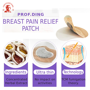 Prof.Ding Private Label Herbal Mama Cuidados De Saúde Remendo De Peito Patch Para A Dor Da Mama - Product Image 2