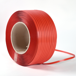 Упаковочная лента из полипропилена по заводской цене, ручная упаковка, прочная, высокопрочная, цветная пластиковая обвязочная лента - Product Image 1