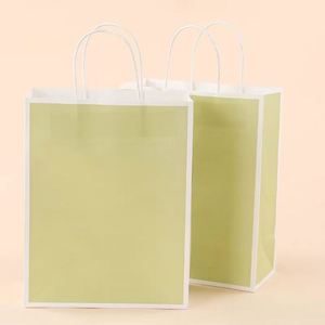 Sac en papier kraft recyclable personnalisé de grande taille pour l'emballage alimentaire, écologique et durable - Product Image 5
