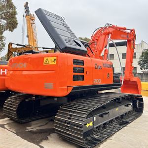Excavadora usada original Hitachi ZX200 Excavadora usada con gran capacidad de trabajo en stock - Product Image 2