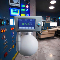 Compteur Geiger à hydrogène, détecteur de rayonnement nucléaire portable de petite taille, dosimètre de neutrons avec étui robuste, alarme sonore et lumineuse