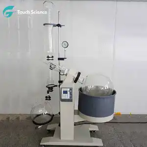 化学药草花精油蒸馏器50L真空旋转蒸汽旋转蒸发器