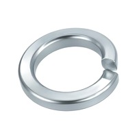 Carbon Steel Lock Washer (Spring Type) GB Compliant Anti-Loosening for Industrial Use with Zinc/Dacromet Finish