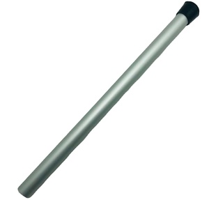 Pieds de chaise de café en <span class=keywords><strong>aluminium</strong></span> africain, <span class=keywords><strong>tube</strong></span> rond de 25 mm, revêtement en caoutchouc noir, pieds de <span class=keywords><strong>tube</strong></span> en <span class=keywords><strong>aluminium</strong></span> pour meubles - Product Image 1