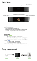 Diffuseur de musique multiroom gapless play transmetteur de musique wifi airplay 2 supportant le support multizone