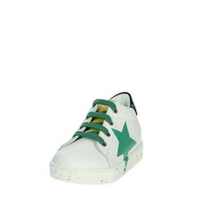Sneakers per Bambini Falcotto Bianche e Verdi con Design a Stella 497 Taglia 26 Scarpe Trendy in Tela - Product Image 6