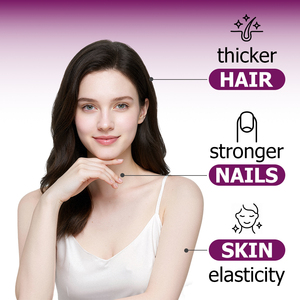 Collagène Biotine Liquide Oral Personnalisable en Usine avec Biotine Calcium Collagène Bioactif pour des Cheveux, des Ongles et une Peau plus Épais - Product Image 6