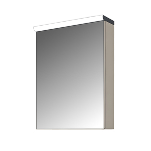 Mueble de Baño de Aluminio Ecológico y Duradero con Acabado en Veta de Madera para Almacenamiento - Product Image 1