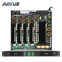 D2-6000 amplificateur de puissance numérique haute puissance classe d 6000w 2 canaux 1u pour haut-parleur subwoofer