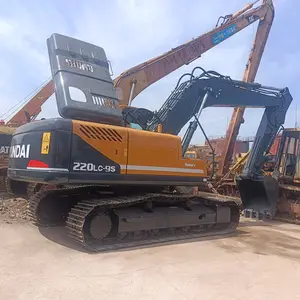 Hot Selling High Quality Used Korea Hyundai 225C-9S Excellent Working Condition Second-Hand Excavators Diggers Fast Shipping