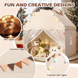 Tienda de Campaña Infantil de Tela de Poliéster Resistente, Diseño de Casa de Árbol de Navidad, <span class=keywords><strong>Juguete</strong></span> de Interior para Niños, Regalo Perfecto - Product Image 5