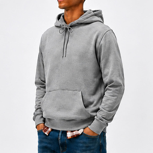 Prix de gros – Nouveau sweat à capuche décontracté en polaire vierge pour homme, personnalisable avec logo, à prix abordable - Product Image 2
