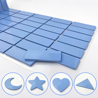 Coussin thermique en silicone à conductivité thermique de 1 W/mk, coussin de remplissage souple pour dissipateurs thermiques d'ordinateurs portables et refroidissement de CPU/GPU