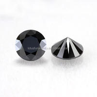 VVS vente en gros Gra certifié D couleur couleur noire Moissanite couleur pierres en vrac