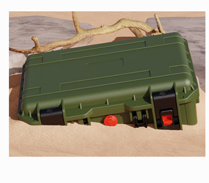 Estuche portátil para herramientas DF0722 con asa, maleta para herramientas, estuches rígidos de plástico para transporte, estuche para drones, resistente al agua y a impactos. - Product Image 4