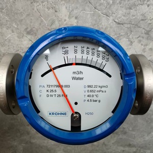 เครื่องวัดการไหลแบบลูกลอยในท่อโลหะ Krohne รุ่น H250 DN25 สำหรับน้ำ 4.5 บาร์ พร้อมข้อต่อหน้าแปลน G - Product Image 1