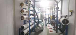 Machinerie industrielle de traitement de l'eau 20m³/h pour eau saumâtre, système d'osmose inverse entièrement automatique avec cuve sous pression, <span class=keywords><strong>pompe</strong></span> et moteur, certifié CE - Product Image 4