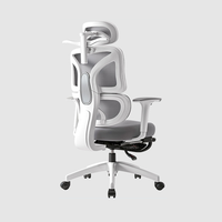 Chaise de bureau ergonomique inclinable Yazhi, chaise de jeu confortable pour la maison avec maille et mousse pour des longues sessions sans fatigue