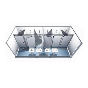 Casa Contenedor Prefabricada de Calidad Superior para Uso en Campamentos, Garajes, Hoteles y Oficinas, Diseño de Baño Prefabricado - Product Image 1