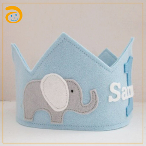 Nouvelle arrivée feutre reine couronne princesse couronne pour enfants fête d'anniversaire chapeau Halloween noël nouvel an - Product Image 3