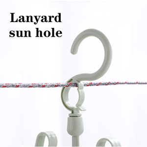 Scarpiera per balcone gancio gancio per camera <span class=keywords><strong>da</strong></span> letto scarpe manufatto sandali multifunzione casa all'aperto antivento - Product Image 4