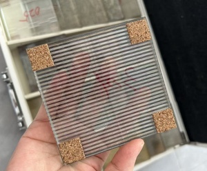 Decorative Woven Stainless Steel <b>Wire</b> <b>Mesh</b> Tempered Laminated Glass for Interior Decoration Partition - Product Image 1