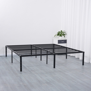 <span class=keywords><strong>Lit</strong></span> en <span class=keywords><strong>fer</strong></span> <span class=keywords><strong>forgé</strong></span> de luxe moderne pour location en gros – Cadre de <span class=keywords><strong>lit</strong></span> double en métal, taille California King ou Full Size - Product Image 4