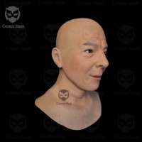 Masque en silicone réaliste pour hommes - Peau véritable originale, écologique, réutilisable pour Halloween, Pâques, Nouvel An, cinéma, télévision, cosplay