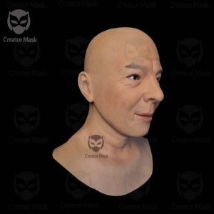 Masque en silicone réaliste pour hommes, peau véritable, pour Halloween, Pâques, Noël, masque d'<span class=keywords><strong>acteur</strong></span>, cosplay, tournage de films - Product Image 3