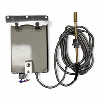 Indicateur de température d'huile de transformateur BWY-802 0-150°C, thermomètre de niveau d'huile supérieur avec capillaire de 5m, 2 interrupteurs d'alarme, filetage M27x2