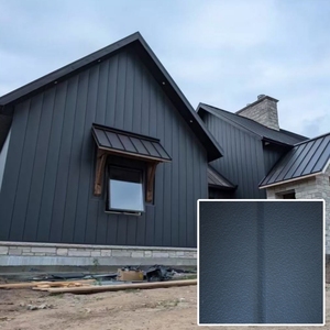 Panel Sándwich <span class=keywords><strong>de</strong></span> PU Tallado, Aislamiento Térmico Decorativo <span class=keywords><strong>para</strong></span> Paredes Interiores/Exteriores <span class=keywords><strong>de</strong></span> Villas Modernas, Metal <span class=keywords><strong>para</strong></span> <span class=keywords><strong>Casas</strong></span> Modernas - Product Image 5